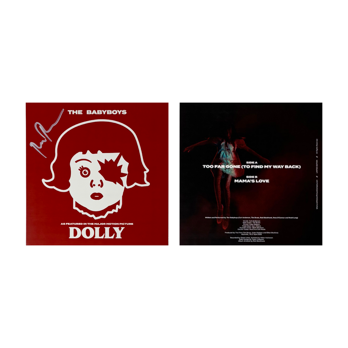 The Babyboys - Dolly (Limited Edition Signed 7" Black Vinyl)